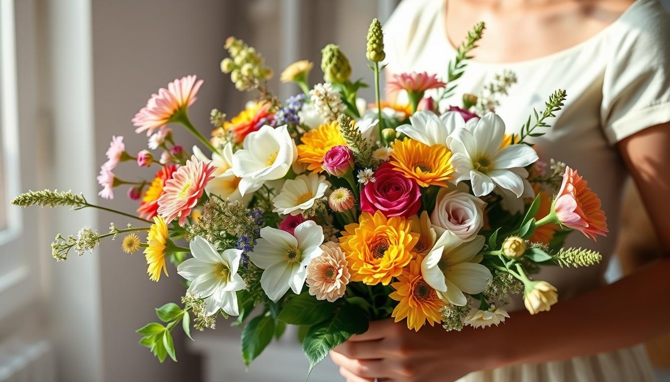 Seasonal flower arrangements